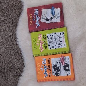 Diary of a Wimpy Kid books lot of 4